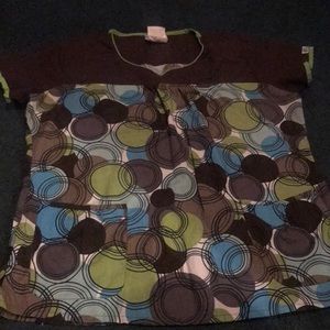 Uniform Advantage Scrub Top Size Large
